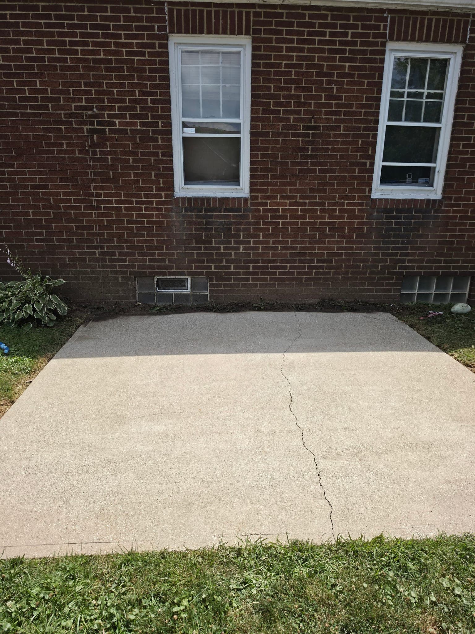 After patio cleaning in Canton, OH - SurfaceWorks ProWash
